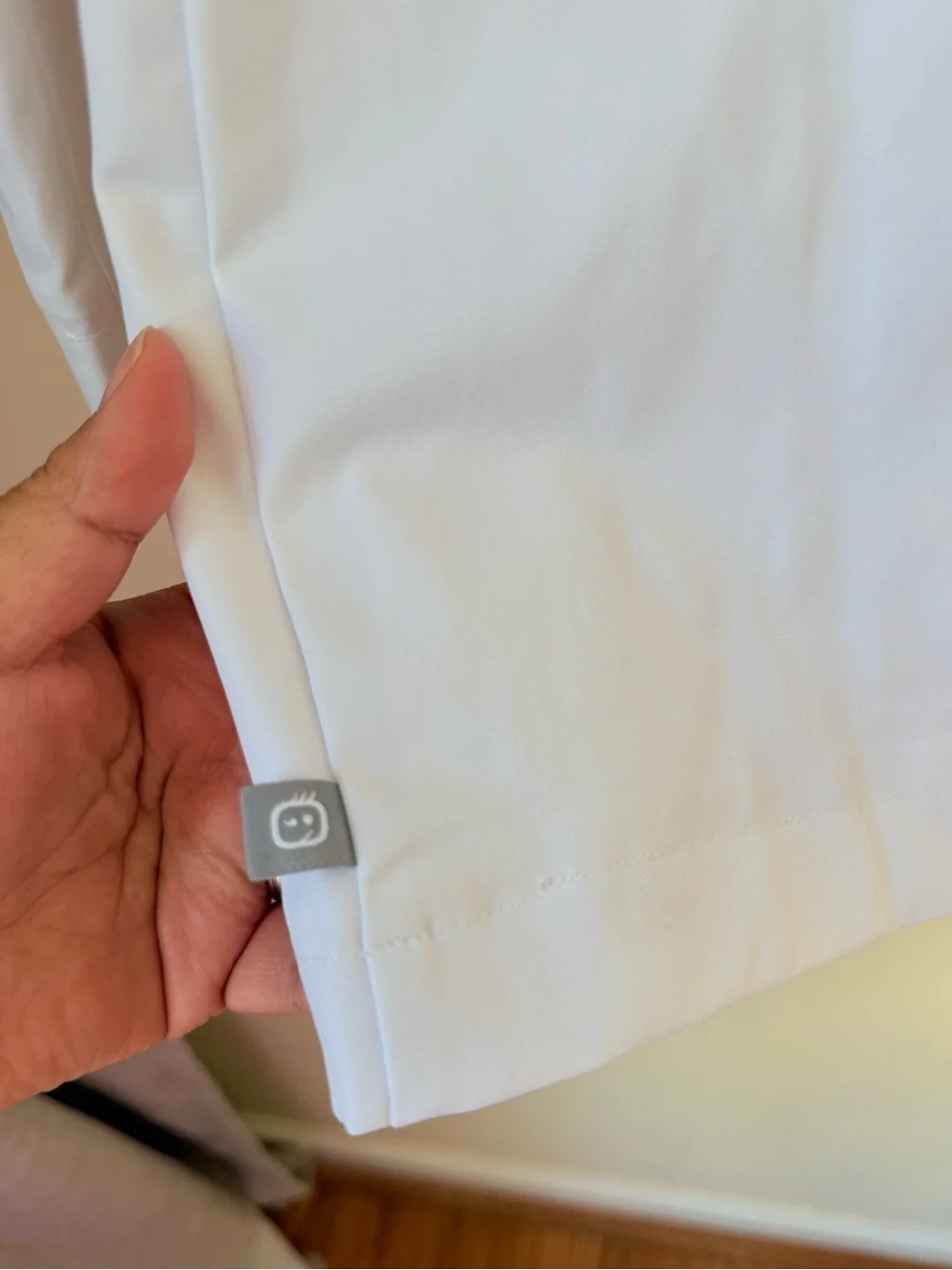 NWT WonderWink Men's White Lab Coat Jacket
